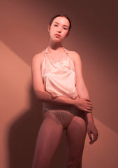 David. Silk Camisole. Nougat