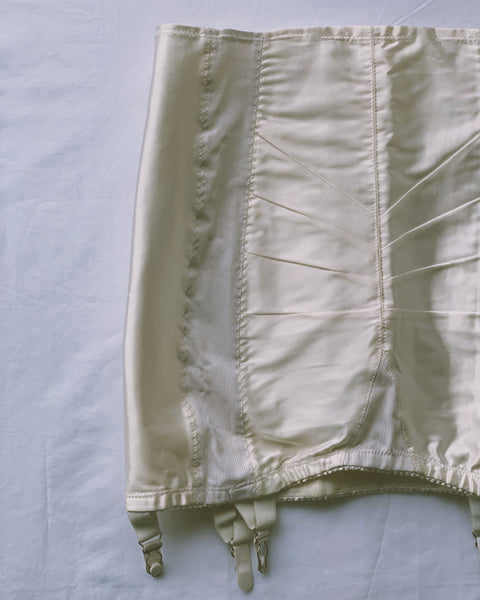vintage 1950's 6 garter open girdle shaper skirt. – liar liar.