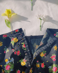 vintage Dolce & Gabbana floral shorts.