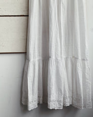 vintage Edwardian cotton slip dress.