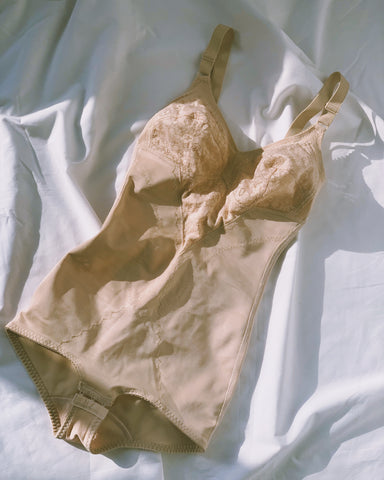 vintage nude bodysuit.