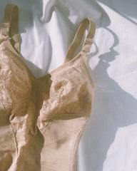 vintage nude bodysuit.